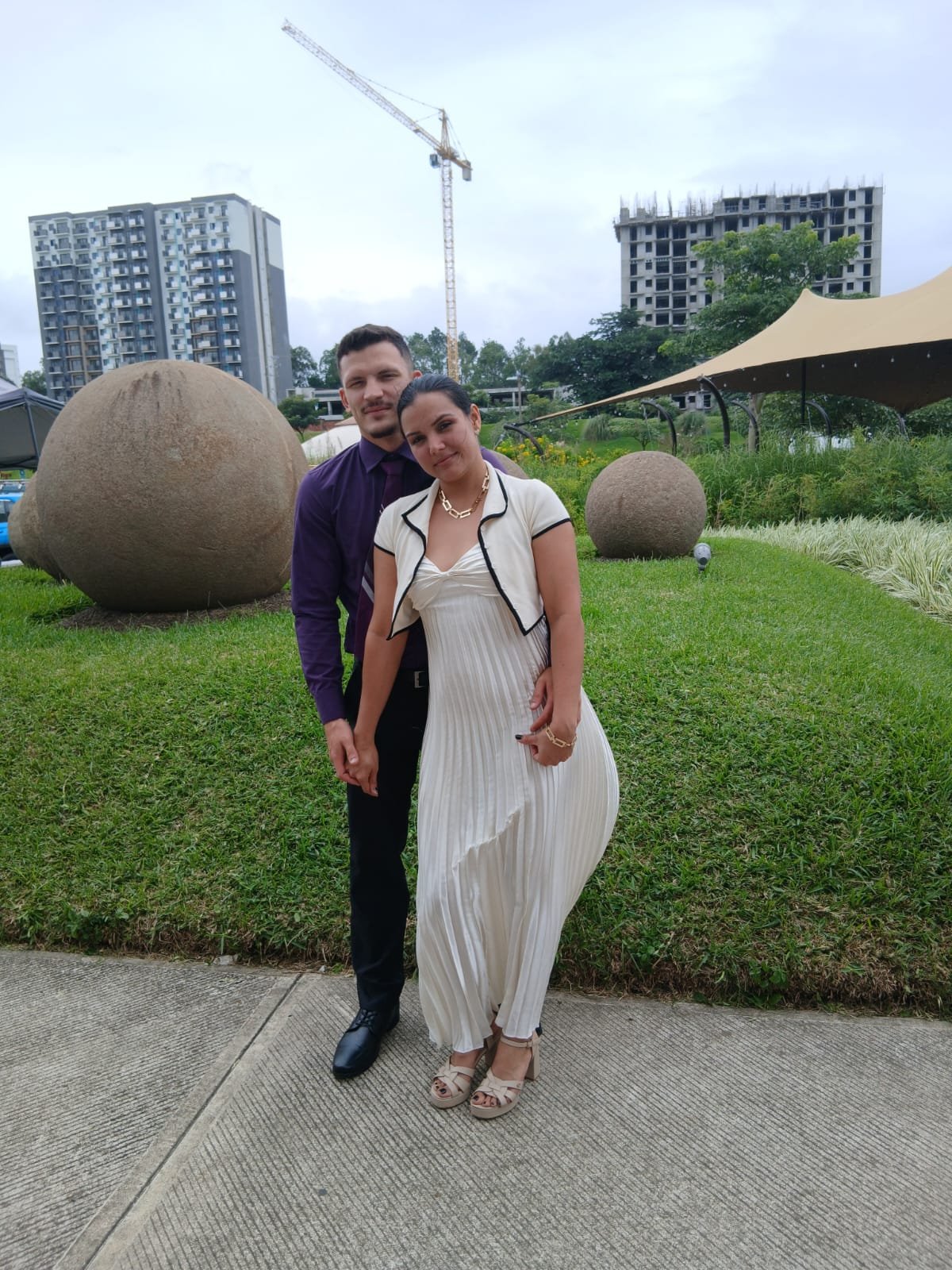 Claudia y yo compartiendo nuestra vida juntos