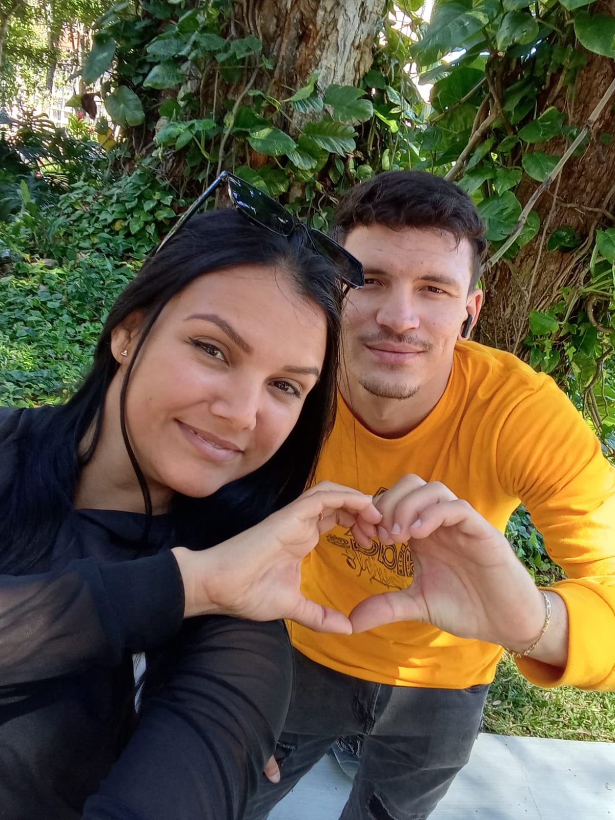 Mi foto favorita de Claudia y yo