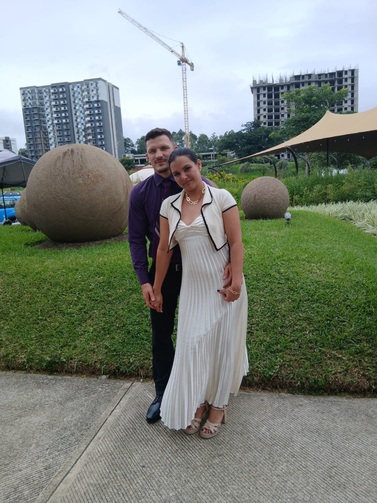 Claudia y yo juntos